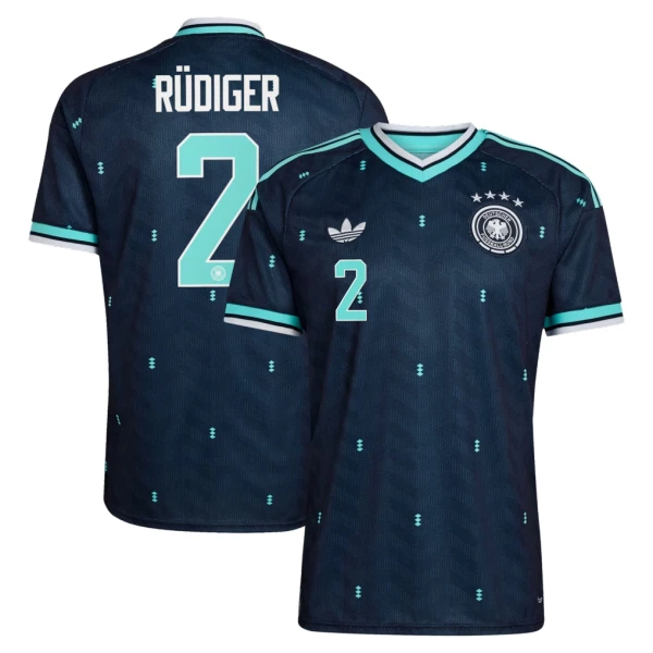 Saksa Rudiger 2 Virallinen Vieraspelipaita Miehet MM-kisat 2026 Saksa Rudiger 2 Virallinen Vieraspelipaita Miehet MM-kisat 2026