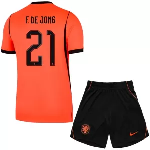 Hollanti Frenkie de Jong 21 Virallinen Kotipelipaita Lapset MM-kisat 2026