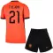 Hollanti Frenkie de Jong 21 Virallinen Kotipelipaita Lapset MM-kisat 2026