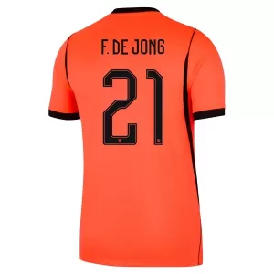 Hollanti Frenkie de Jong 21 Virallinen Kotipelipaita Miehet MM-kisat 2026