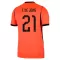 Hollanti Frenkie de Jong 21 Virallinen Kotipelipaita Miehet MM-kisat 2026