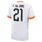 Hollanti Frenkie de Jong 21 Virallinen Vieraspelipaita Miehet MM-kisat 2026