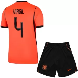 Hollanti Virgil van Dijk 4 Virallinen Kotipelipaita Lapset MM-kisat 2026