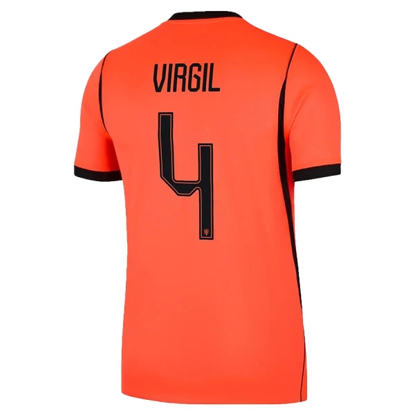 Hollanti Virgil van Dijk 4 Virallinen Kotipelipaita Lapset MM-kisat 2026