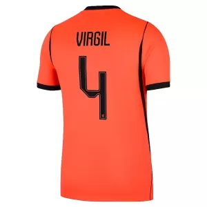 Hollanti Virgil van Dijk 4 Virallinen Kotipelipaita Miehet MM-kisat 2026