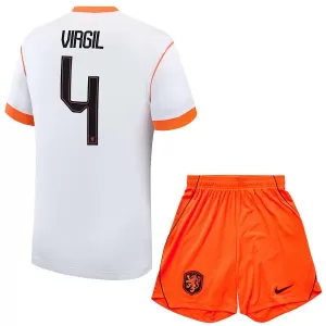 Hollanti Virgil van Dijk 4 Virallinen Vieraspelipaita Lapset MM-kisat 2026