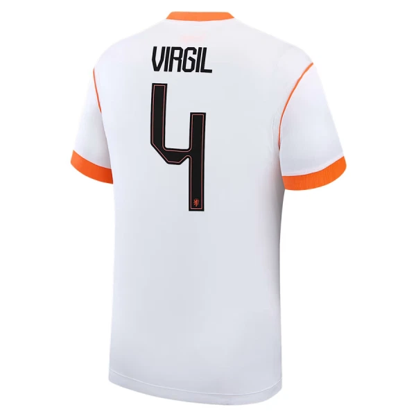 Hollanti Virgil van Dijk 4 Virallinen Vieraspelipaita Miehet MM-kisat 2026