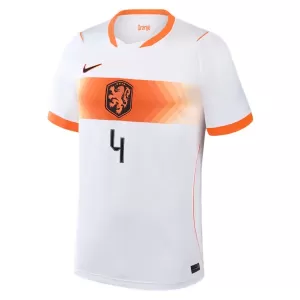 Hollanti Virgil van Dijk 4 Virallinen Vieraspelipaita Miehet MM-kisat 2026