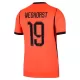 Hollanti Weghorst 19 Virallinen Kotipelipaita Miehet MM-kisat 2026