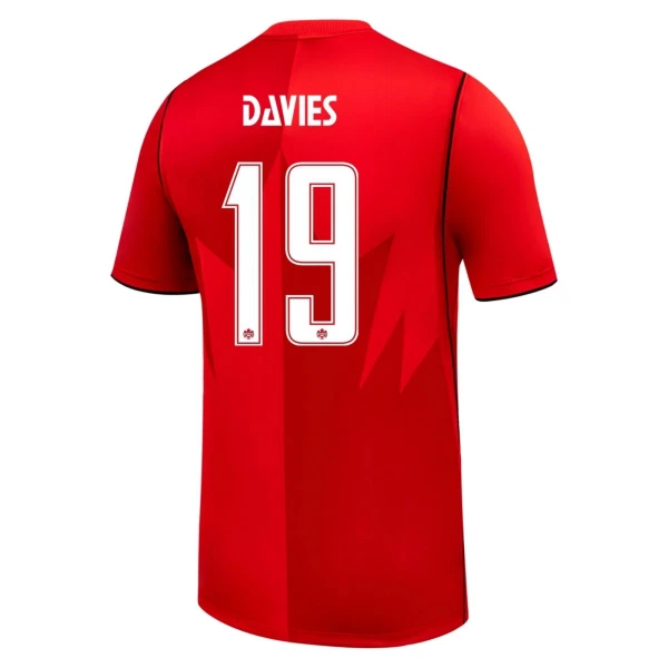 Kanada Alphonso Davies 19 Virallinen Kotipelipaita Miehet MM-kisat 2026