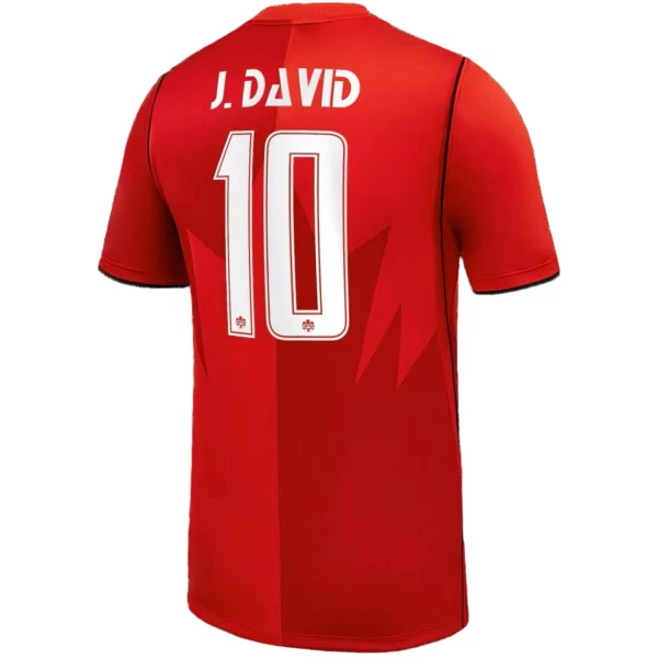 Kanada J. David 10 Virallinen Kotipelipaita Miehet MM-kisat 2026