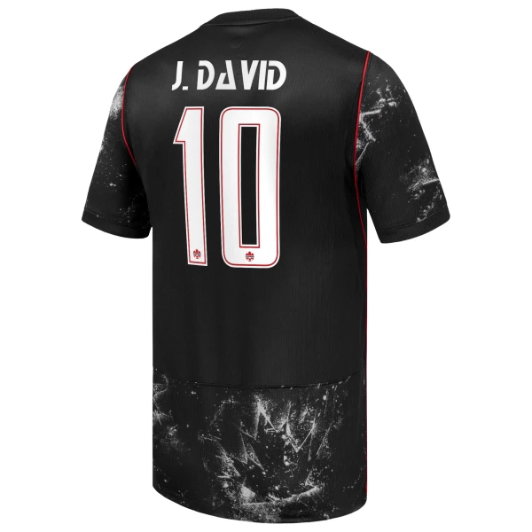 Kanada J. David 10 Virallinen Vieraspelipaita Miehet MM-kisat 2026