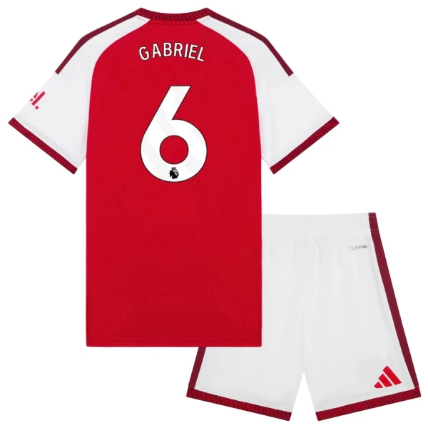 Arsenal Gabriel 6 Virallinen Kotipelipaita Lapset 2026/27 Arsenal Gabriel 6 Virallinen Kotipelipaita Lapset 2026/27