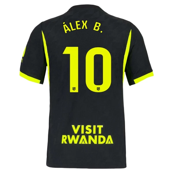 Atlético Madrid Alex B. 10 Virallinen Vieraspelipaita Miehet 2026/27