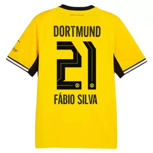Borussia Dortmund Fabio Silva 21 Virallinen Kotipelipaita Miehet 2026/27