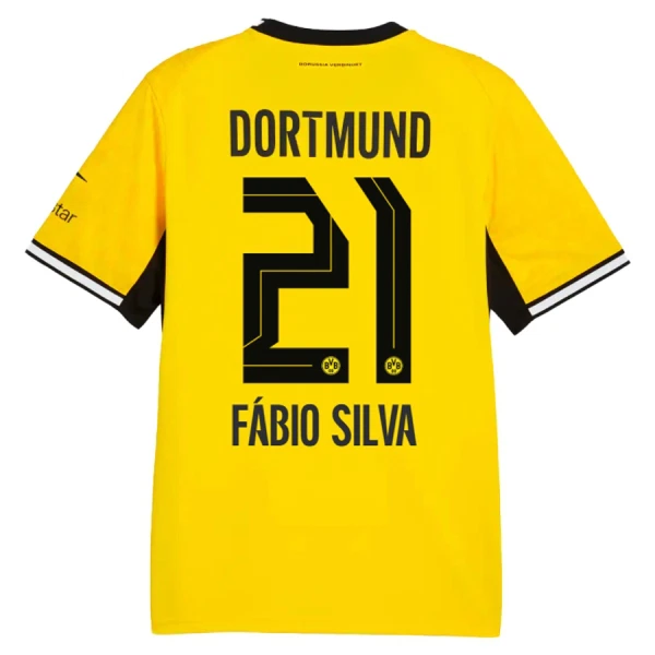 Borussia Dortmund Fabio Silva 21 Virallinen Kotipelipaita Miehet 2026/27
