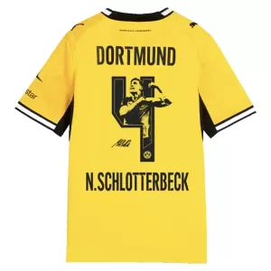 Borussia Dortmund N. Schlotterbeck 4 Virallinen Kotipelipaita Miehet 2026/27 Erityistä