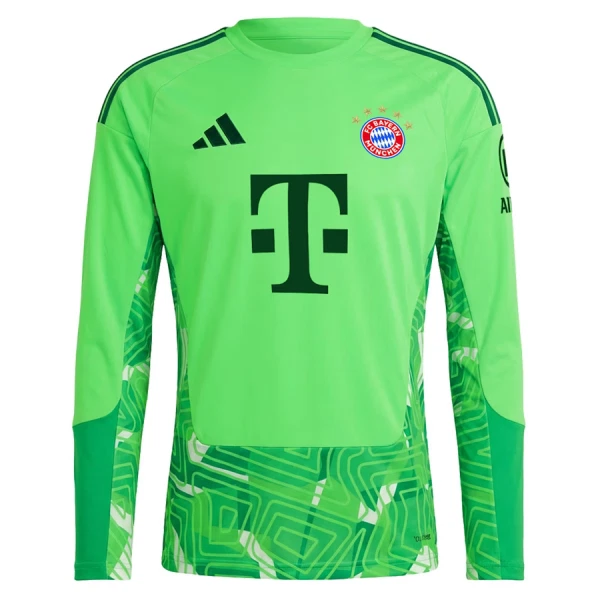 FC Bayern München Maalivahdin Virallinen Kotipelipaita Miehet 2026/27 Pitkähihainen