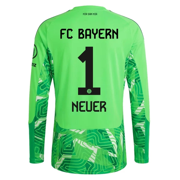 FC Bayern München Manuel Neuer 1 Maalivahdin Virallinen Kotipelipaita Miehet 2026/27 Pitkähihainen FC Bayern München Manuel Neuer 1 Maalivahdin Virallinen Kotipelipaita Miehet 2026/27 Pitkähihainen