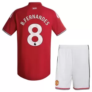 Manchester United Bruno Fernandes 8 Virallinen Kotipelipaita Lapset 2026/27