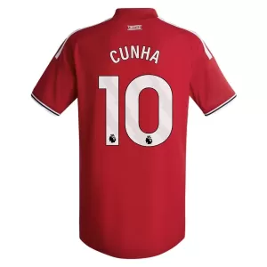 Manchester United Cunha 10 Virallinen Kotipelipaita Miehet 2026/27