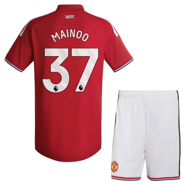 Manchester United Mainoo 37 Virallinen Kotipelipaita Lapset 2026/27