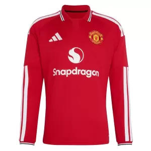 Manchester United Virallinen Kotipelipaita Miehet 2026/27 Pitkähihainen