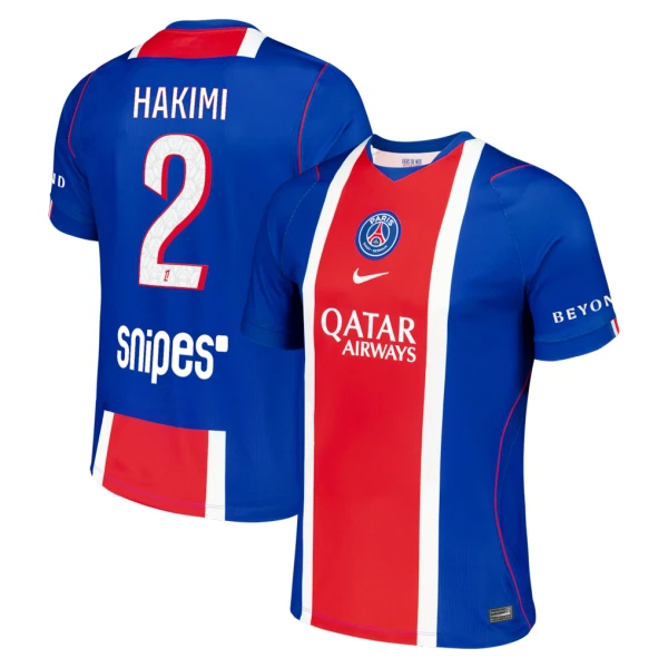 Paris Saint-Germain Achraf Hakimi 2 Virallinen Kotipelipaita Miehet 2026/27 Paris Saint-Germain Achraf Hakimi 2 Virallinen Kotipelipaita Miehet 2026/27