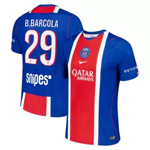 Paris Saint-Germain Bradley Barcola 29 Virallinen Kotipelipaita Miehet 2026/27