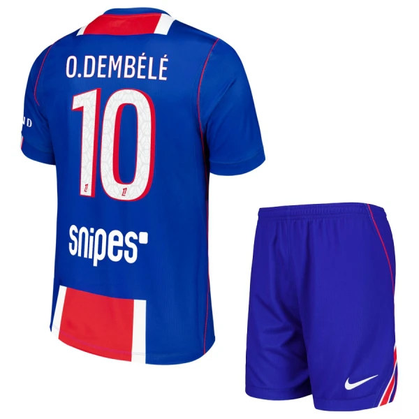 Paris Saint-Germain Ousmane Dembélé 10 Virallinen Kotipelipaita Lapset 2026/27 Paris Saint-Germain Ousmane Dembélé 10 Virallinen Kotipelipaita Lapset 2026/27