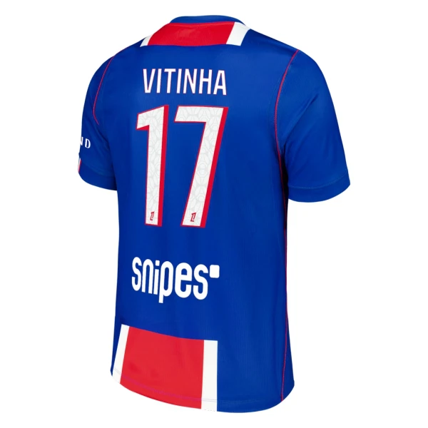 Paris Saint-Germain Vitinha 17 Virallinen Kotipelipaita Miehet 2026/27
