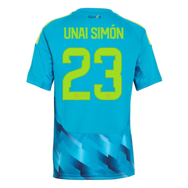 Espanja Unai Simon 23 Maalivahdin Virallinen Paita Lapset MM-kisat 2026