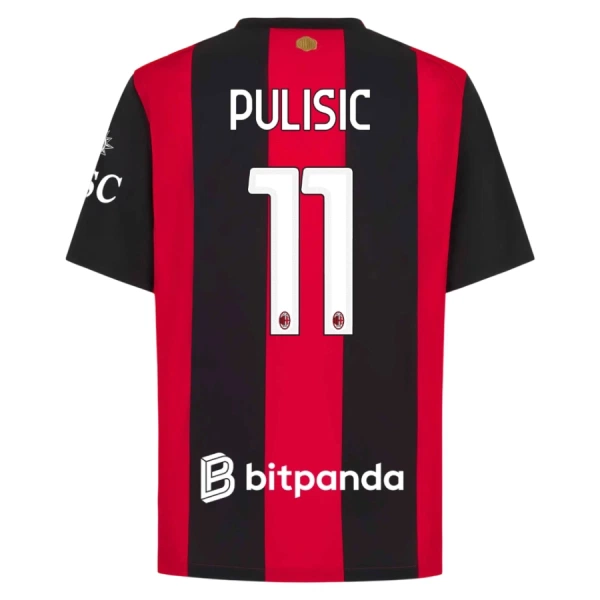 AC Milan Christian Pulišić 11 Virallinen Kotipelipaita Miehet 2026/27 AC Milan Christian Pulišić 11 Virallinen Kotipelipaita Miehet 2026/27