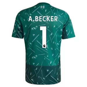 Liverpool Alisson Becker 1 Maalivahdin Virallinen Kotipelipaita Miehet 2026/27 Vihreä