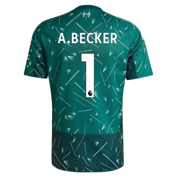 Liverpool Alisson Becker 1 Maalivahdin Virallinen Kotipelipaita Miehet 2026/27 Vihreä Liverpool Alisson Becker 1 Maalivahdin Virallinen Kotipelipaita Miehet 2026/27 Vihreä