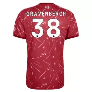 Liverpool Gravenberch 38 Virallinen Kotipelipaita Miehet 2026/27