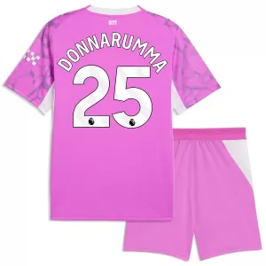 Manchester City Gianluigi Donnarumma 25 Maalivahdin Virallinen Vieraspelipaita Lapset 2026/27 Vaaleanpunainen
