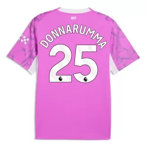 Manchester City Gianluigi Donnarumma 25 Maalivahdin Virallinen Vieraspelipaita Miehet 2026/27 Vaaleanpunainen