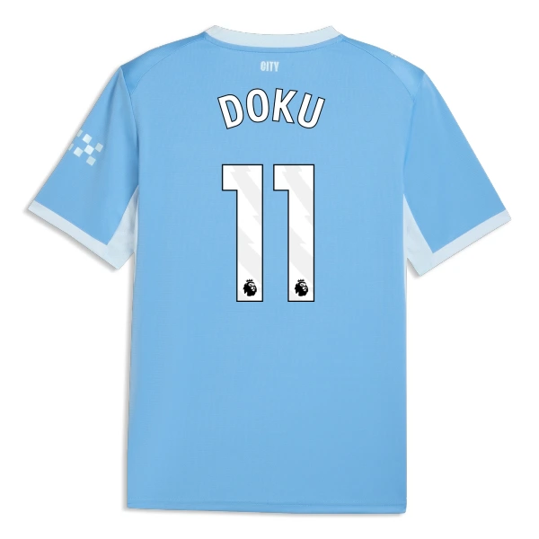 Manchester City Jérémy Doku 11 Virallinen Kotipelipaita Miehet 2026/27 Manchester City Jérémy Doku 11 Virallinen Kotipelipaita Miehet 2026/27