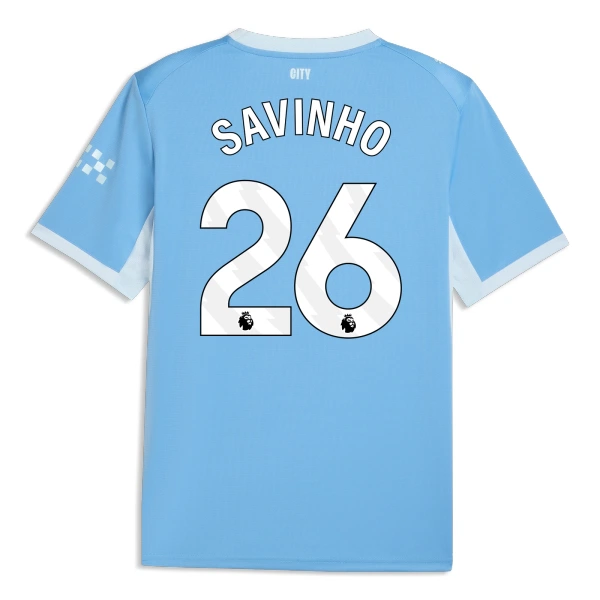 Manchester City Savinho 26 Virallinen Kotipelipaita Miehet 2026/27