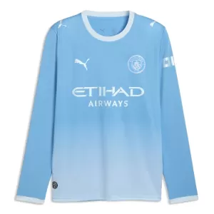 Manchester City Virallinen Kotipelipaita Miehet 2026/27 Pitkähihainen