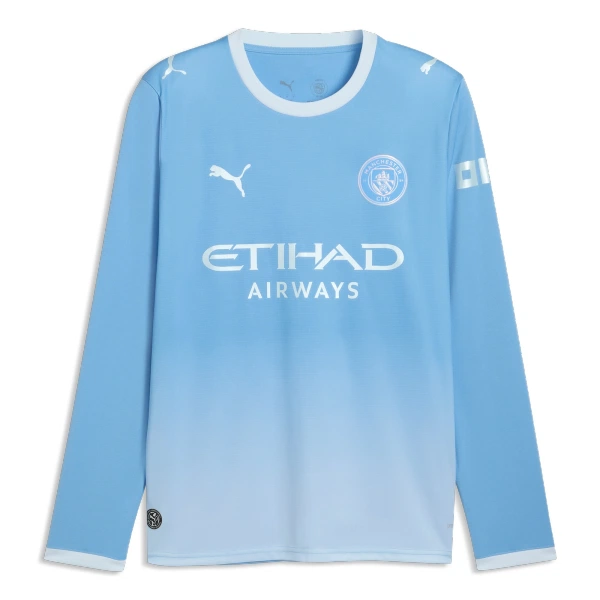 Manchester City Virallinen Kotipelipaita Miehet 2026/27 Pitkähihainen