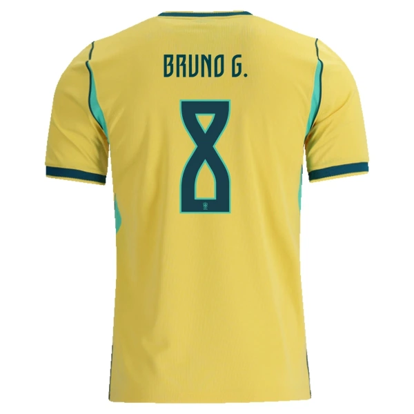 Brasilia Bruno Guimaraes 8 Virallinen Kotipelipaita Miehet MM-kisat 2026