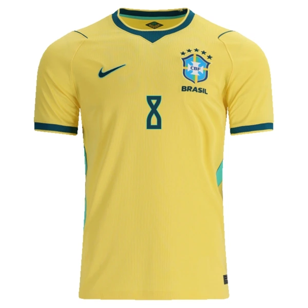 Brasilia Bruno Guimaraes 8 Virallinen Kotipelipaita Miehet MM-kisat 2026