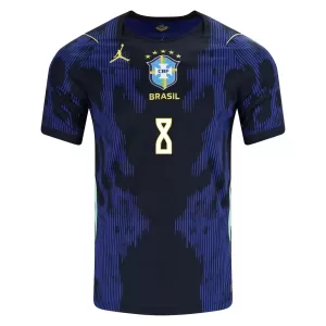 Brasilia Bruno Guimaraes 8 Virallinen Vieraspelipaita Miehet MM-kisat 2026