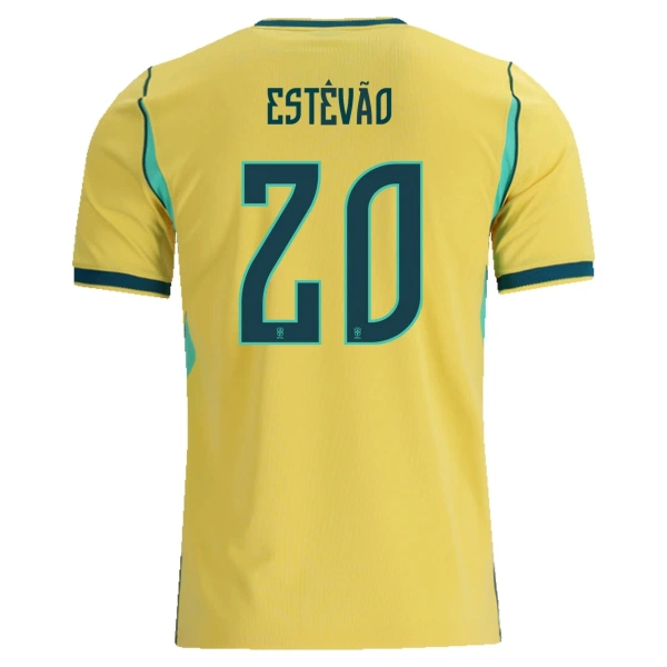 Brasilia Estevao 20 Virallinen Kotipelipaita Miehet MM-kisat 2026