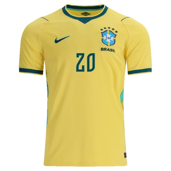 Brasilia Estevao 20 Virallinen Kotipelipaita Miehet MM-kisat 2026
