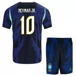 Brasilia Neymar JR 10 Virallinen Vieraspelipaita Lapset MM-kisat 2026