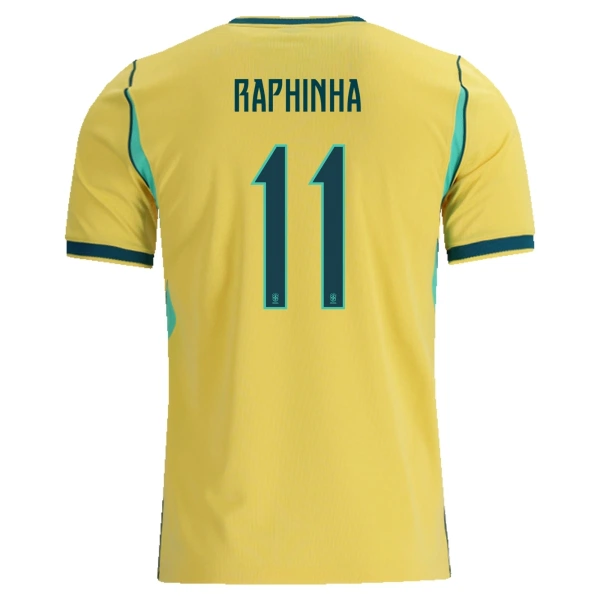 Brasilia Raphinha 11 Virallinen Kotipelipaita Miehet MM-kisat 2026