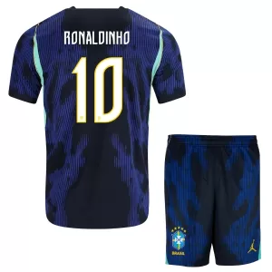 Brasilia Ronaldinho 10 Virallinen Vieraspelipaita Lapset MM-kisat 2026 Brasilia Ronaldinho 10 Virallinen Vieraspelipaita Lapset MM-kisat 2026